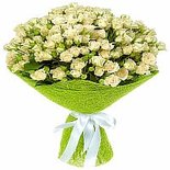 Букеты из кустовых роз