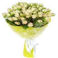 13 кустовых роз