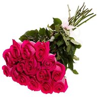 15 импортных роз 80 см