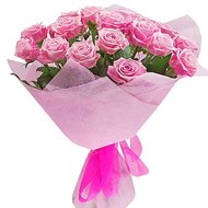 23 розовые розы