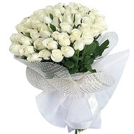 Голландские белые розы