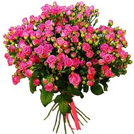 Купить букет из кустовых роз
