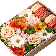 Цветы с макаронами