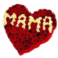 Цветы слово мама