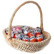 Киндеры в корзине