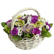 Корзинка с цветами