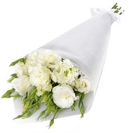 Букет из эустомы