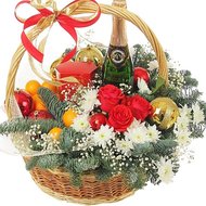 Корзина на Новый год