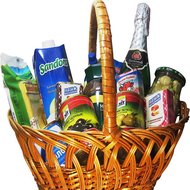 Basket of useful products