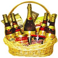 Подарочная корзина для мужчины