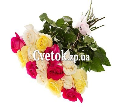 15 роз 90 см