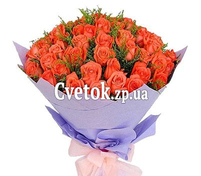 51 роза букет