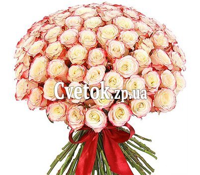 Великий букет з троянд