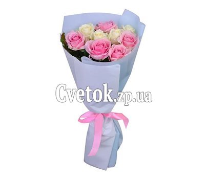 11 pink roses