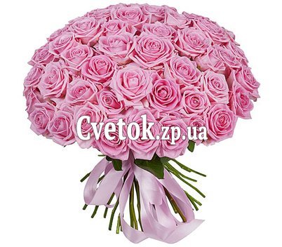 75 розовых роз