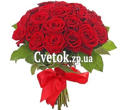 25 красных роз