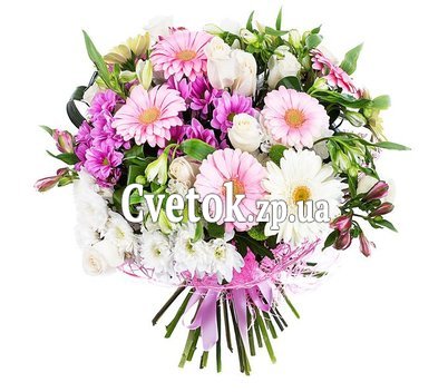Букет цветов для девушки на день рождения