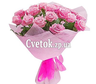 23 розовые розы