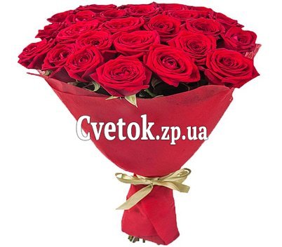 25 красных роз