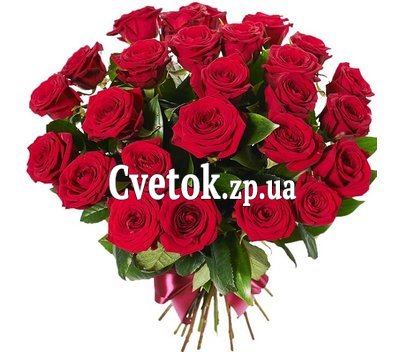 25 красных роз