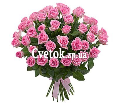 Букет из 45 роз 60 см