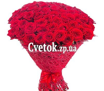 75 красных роз
