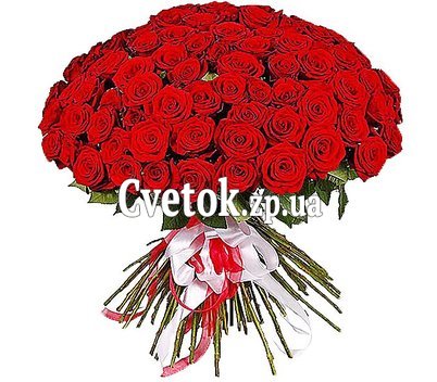 85 красных роз