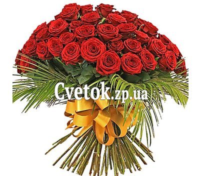 Букет из 95 красных роз