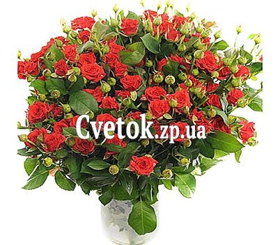Букет из маленьких розочек
