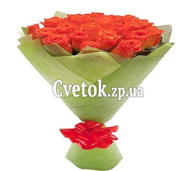 21 оранжевая роза