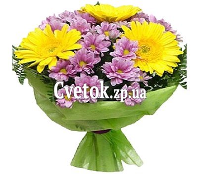 Букет из живых цветов