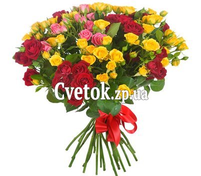Букет маленьких роз