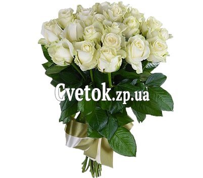 21 белая роза