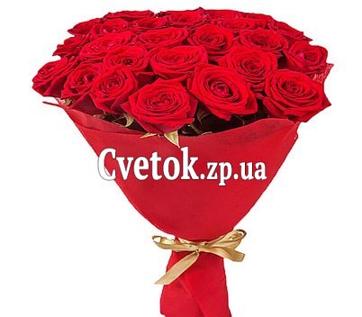 21 красная роза