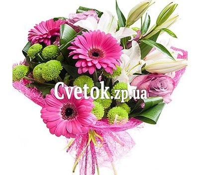 Красивый букет цветов для девушки