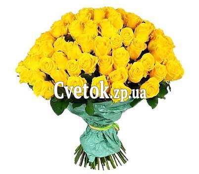 Красивый букет желтых роз