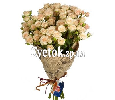 Крупные кустовые розы