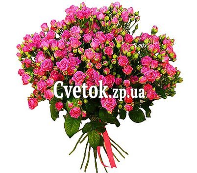 Купить букет из кустовых роз