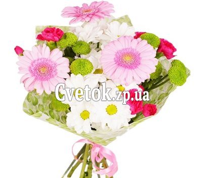 Мини букет из цветов