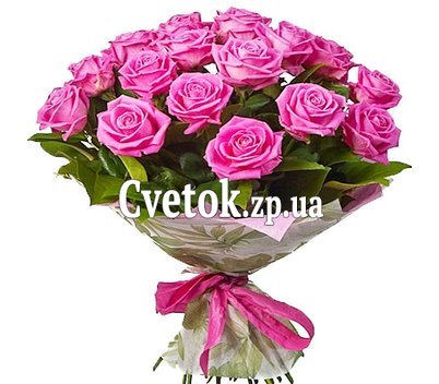 21 розовая роза