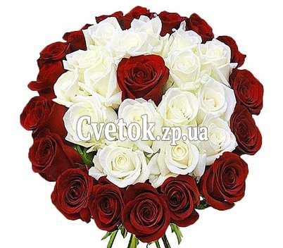 Чудовий букет імпортних троянд