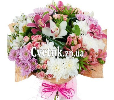 Прикольний букет квітів