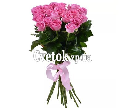 19 розовых роз