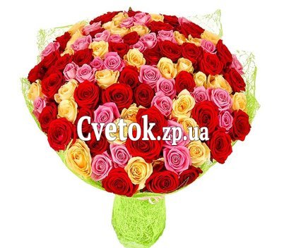 Сборный букет из роз