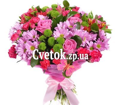 Смешанный букет цветов