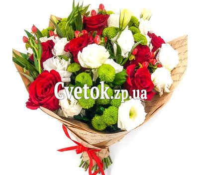 Стильный букет цветов
