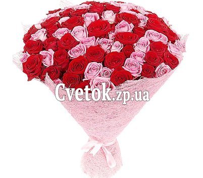 Стильный букет из роз