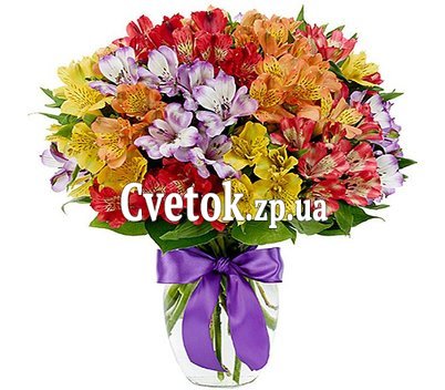 Букет альстромерии