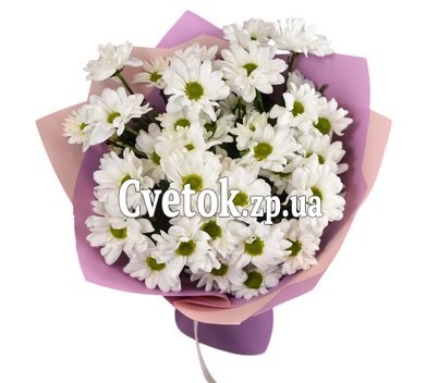 Букет белых ромашек