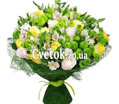 Букет цветов огромный